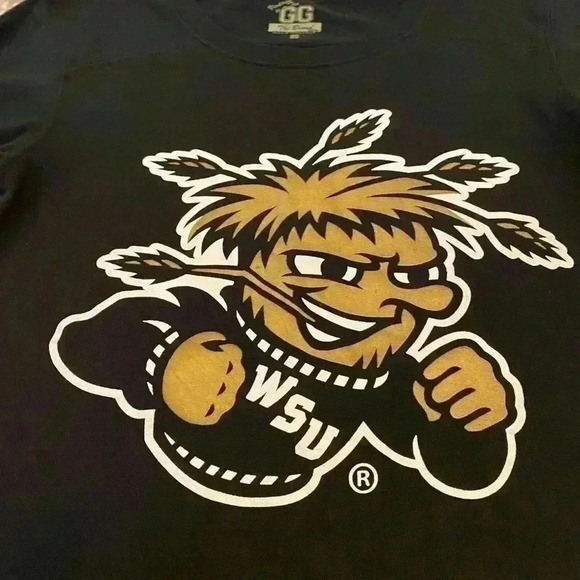 Lot of 2 Women’s Wichita State Shockers shirts size Small color Black and Gold - Picture 6 of 9